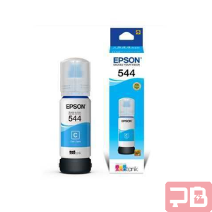 Botella de Tinta Epson 544 Cian Original EcoTank
