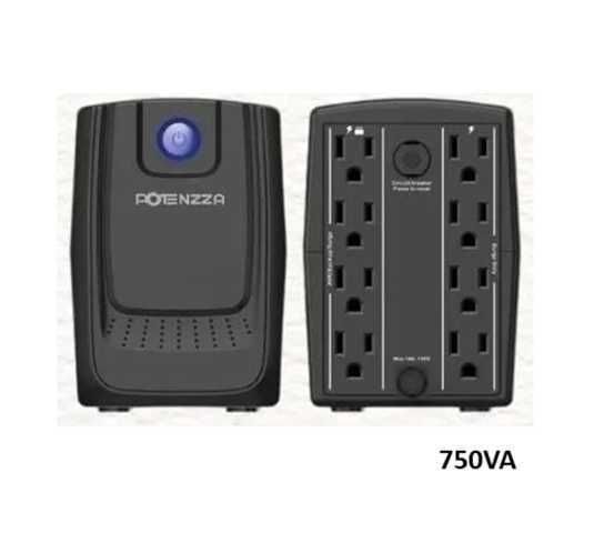 UPS Interactivo Potenza 750VA - Protección y respaldo confiable