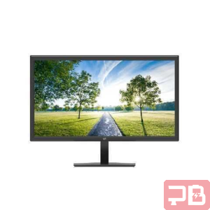 Monitor One 19" HD J019 - 1440 x 900, HDMI y VGA, Color Negro