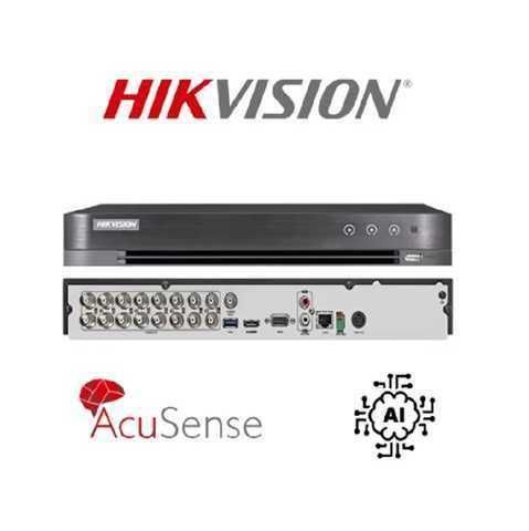 DVR Turbo HD Pro HIKVISION IDS-7216HQHI-M2/XT - 16 Canales con AI y 8MP