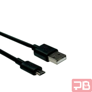 Cable de Carga Micro USB a V8 - 1m - Negro