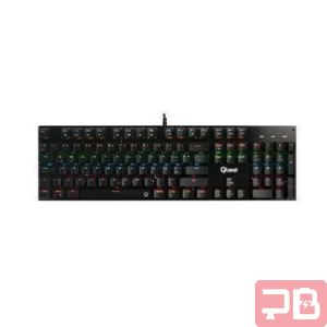 Teclado Mecánico Quasad QKM-G80 - Iluminación Personalizable y Durabilidad Superior
