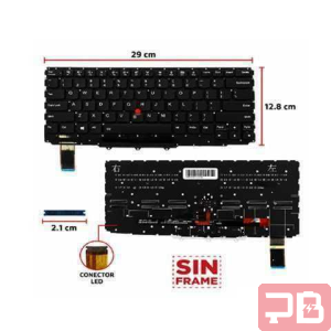 Teclado Original Lenovo ThinkPad X1 Yoga 3rd Gen y Yoga 2nd Gen con Retroiluminación