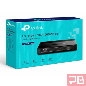 Switch TP-LINK TL-SF1016D Ver 7.0 - 16 Puertos RJ45, No Administrable