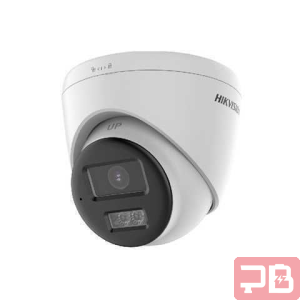 Cámara Turret Hikvision 2MP Exterior con Luz Híbrida y Audio Bidireccional