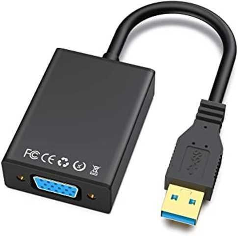 Adaptador USB 3.0 a VGA con resolución Full HD