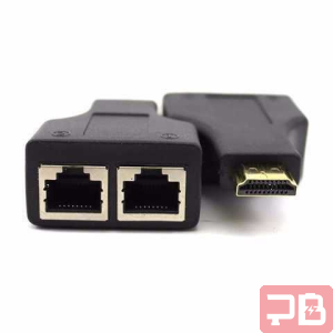 Adaptador Extensor HDMI por RJ45 hasta 30M