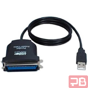 Cable Adaptador USB a LPT para Impresoras