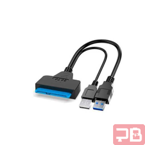 Adaptador USB 3.0 a SATA para Discos SSD y HDD 2.5"