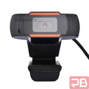 Cámara Web HD 720P con Micrófono y Base Multifuncional