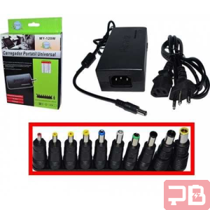 Cargador Universal para Laptop MY-120W con 8 Conectores