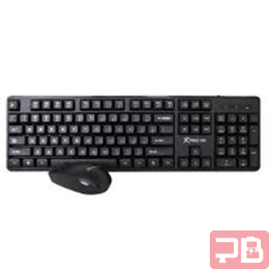 Combo Teclado y Mouse Inalámbricos XTRIKE ME MK-307 en Negro