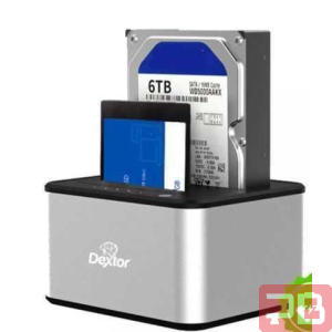 Docking Station Clonador de Discos SSD 2.5'' y 3.5'' - USB 3.2