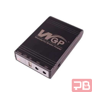 Mini UPS WGP 38.48Wh Blanco - Fuente de Respaldo Compacta