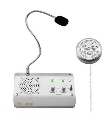 Intercomunicador Doble Vía para Ventanilla - Comunicación Eficiente