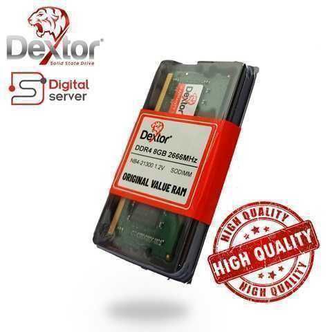 Memoria RAM DEXTOR 8GB DDR4 2666MHz para Laptop