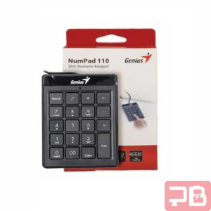 Teclado Numérico Genius Numpad 110 USB - 19 Teclas