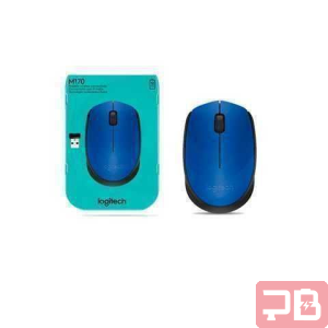Mouse Inalámbrico Logitech M170 Blue y Black