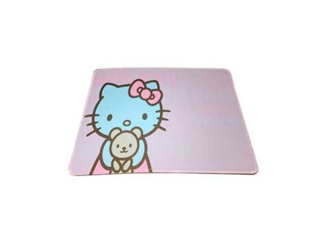 Alfombrilla Hello Kitty Rosa para Mouse y Teclado 30x36cm