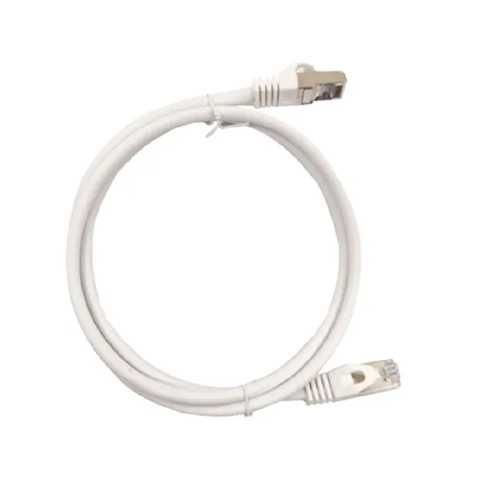 Patch Cord CAT6 Metalizado de 2m en Blanco