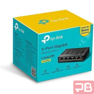 Switch TP-LINK LS1005G - Conecta Hasta 5 Dispositivos en Gigabit