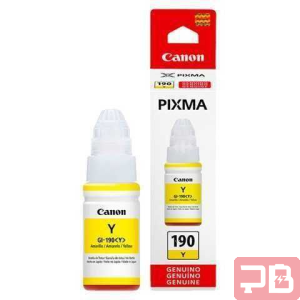 Tinta Amarillo para Impresora Canon PIXMA 190 (70ML)