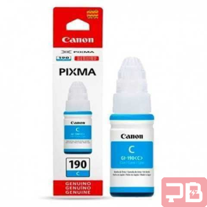 Tinta Azul de 70ML para Impresora Canon Pixma Serie 190
