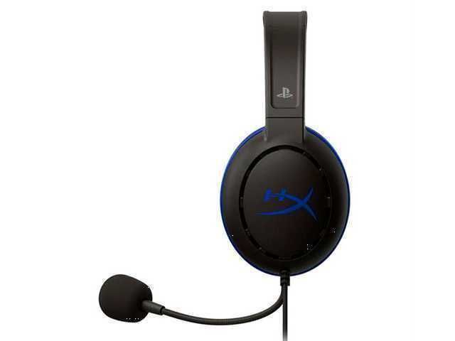 Auriculares HyperX Cloud Chat para PS4/PS5/PC - Negro/Azul - Image 2