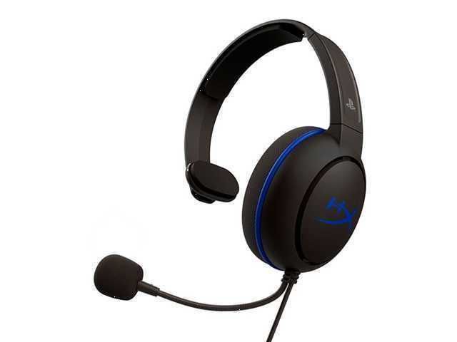 Auriculares HyperX Cloud Chat para PS4/PS5/PC - Negro/Azul