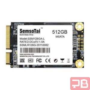 SSD MSATA de 512GB SEMSOTAI – Compacto y Rápido
