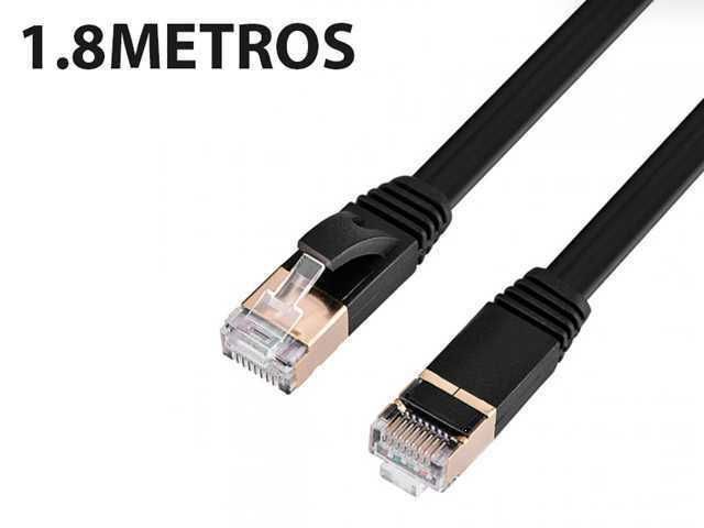 Cable de Red CAT 8 Blindado 1.5M - Negro