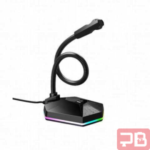 Micrófono Gamer Meetion MC13 con RGB y Conexión USB