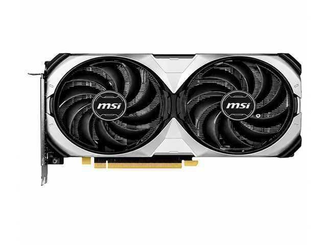 TARJETA GRAFICA DE VIDEO MSI VENTUS 2X RTX 4070 / GDDR6 12GB / 2 VENTILADORES / NVIDIA / DPx3 HDMIx1 / 192 BITS / OC