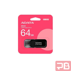 Pendrive ADATA 64GB UV240 USB 2.0 - Negro