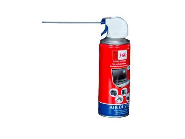 Aire Comprimido Giga360 450ML - Limpieza y Soplado para tu PC y Laptop