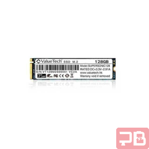 SSD Valuetech Pro M.2 NVMe 128GB - Velocidad y Confiabilidad