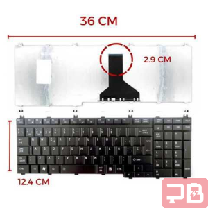 Teclado de Repuesto Toshiba Satellite - Español, Negro