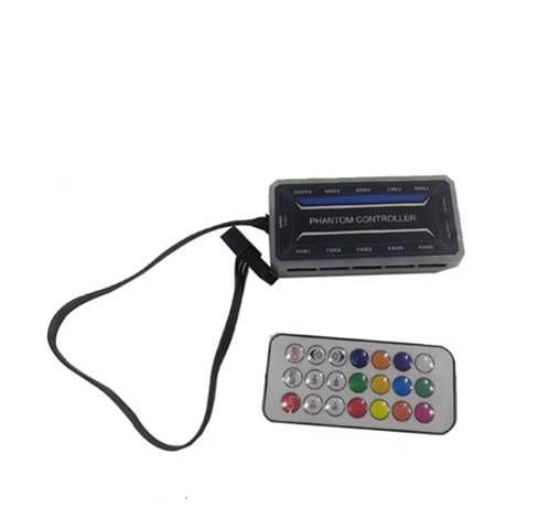 Hub Controlador RGB Phantom 6-Pin para Ventiladores 120mm
