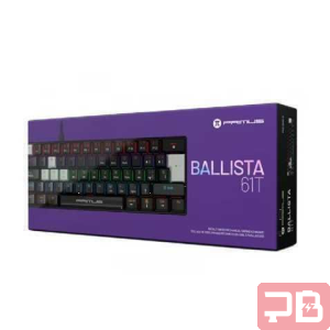 Teclado Mecánico Primus Ballista 61T con Interruptores Rojos