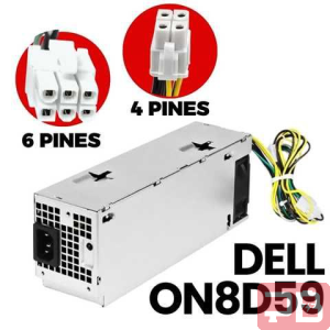 Fuente de Poder Dell 180W SFF con 6 Pines - Repuesto Original