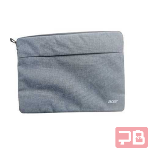 BOLSO FORRO ESTUCHE CON CIERRE ACER PARA LAPTOP 15.6 / TELA GRIS / COMPARTIMENTO FRONTAL