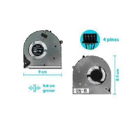 Ventilador para HP Laptop 15-DW y 15-DY 4PIN