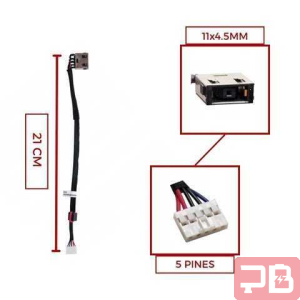 Pin de Carga DC Jack para Lenovo Y50-70 / Y50-70 Touch