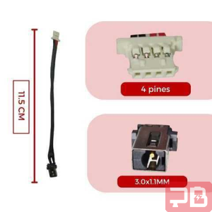 Conector de Carga DC para Acer SF314-51 - Reemplazo de Alta Calidad