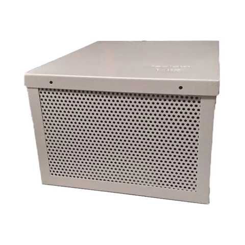 Caja de Sirena Metálico Marfil - Decoración Vintage y Funcionalidad