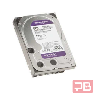 Disco Duro Western Digital Purple 4TB para CCTV - Grado A