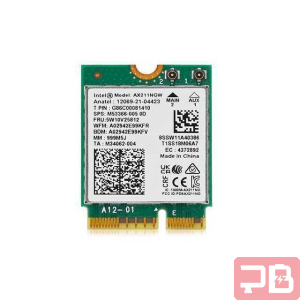 Tarjeta Interna WiFi AX211NGW para Laptop - Compatible WiFi 5 y 6