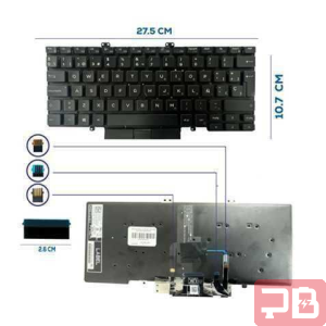 Teclado Dell Latitude 5400/5401/5410/5411 - Reemplazo Original