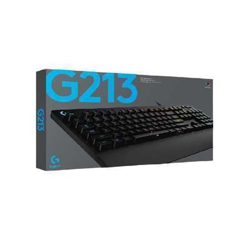 Teclado Gamer Logitech G213 RGB USB - Negro