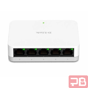 Switch D-Link DGS-1005A de 5 Puertos Gigabit